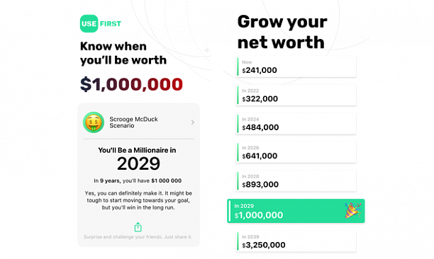 Photo 1 - Know your future net worth